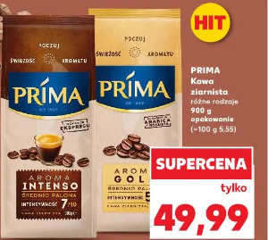 Prima Kawa ziarnista różne rodzaje