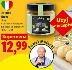 Deluxe Krem orzechowo-pistacjowy lub kakaowo-pistacjowy