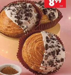 New York rolls z polewą i nadzieniem