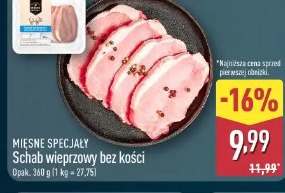 Mięsne Specjały Schab wieprzowy bez kości