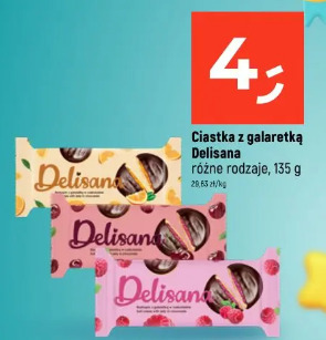 Ciastka z galaretką Delisana