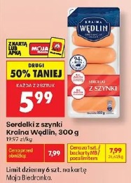 Serdelki z szynki Kraina Wędlin
