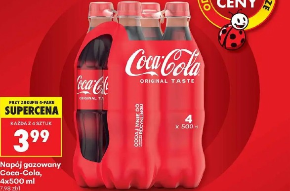 Napój gazowany Coca-Cola