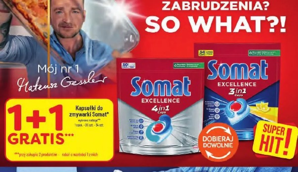 Kapsułki do zmywarki Somat