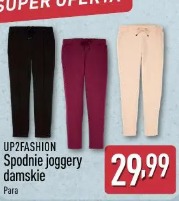 Spodnie joggery damskie