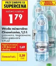 Woda mineralna Cisowianka