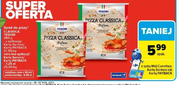 Spód do pizzy CLASSICA TESORI