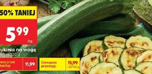 Cukinia na wagę