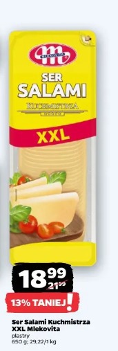 Ser Salami Kuchmistrza XXL Mlekovita