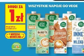 Wszystkie napoje Go Vege