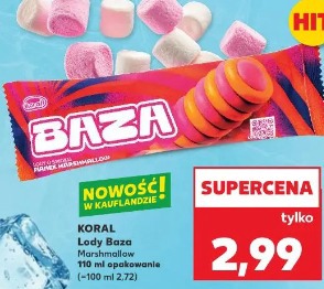 Koral Lody Baza Marshmallow