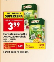 Herbata zielona Big Active