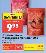 Owoce mrożone w czekoladzie Marletto