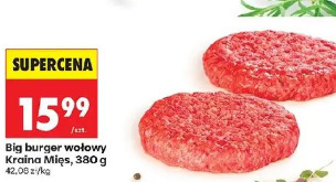 Big burger wołowy Kraina Mięs