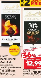 Lindt Excellence czekolada