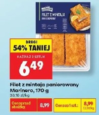 Filet z mintaja panierowany Marinero