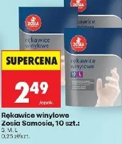 Rękawice winylowe Zosia Samosia