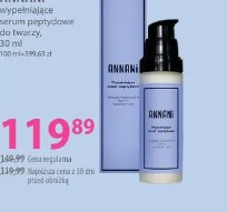 Annani wypełniające serum peptydowe do twarzy