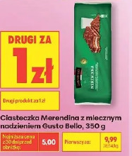 Ciasteczka Merendina z mlecznym nadzieniem Gusto Bello