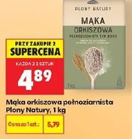 Mąka orkiszowa pełnoziarnista Plony Natury