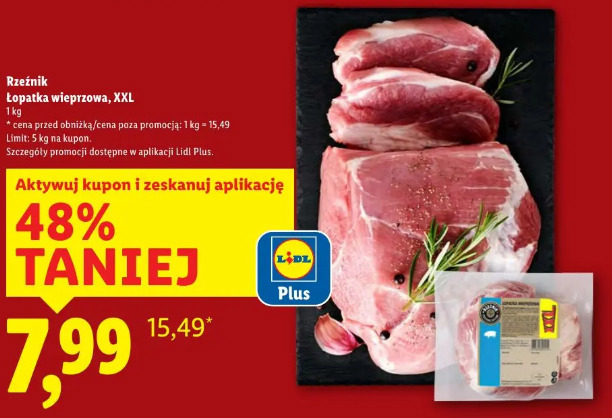 Rzeźnik Łopatka wieprzowa, XXL