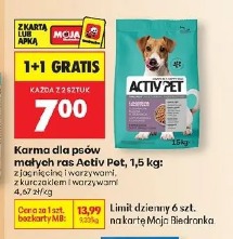 Karma dla psów małych ras Activ Pet