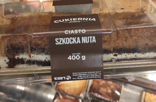 Cukiernia poleca ciasto szkocka nuta