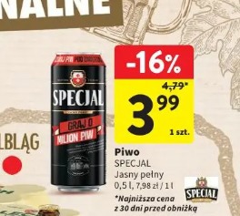 Piwo Specjal jasny pełny