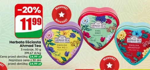 Herbata liściasta Ahmad Tea