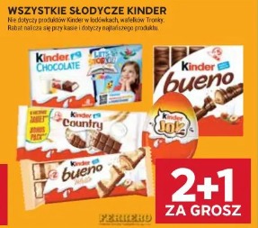 Wszystkie słodycze Kinder