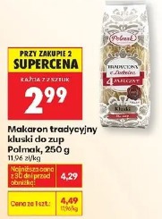 Makaron tradycyjny kluski do zup Palmak