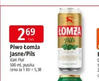 Piwo Łomża Jasne/Pils Van Pur