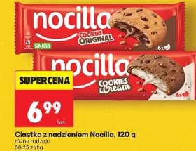 Ciastka z nadzieniem Nocilla