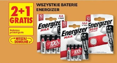Wszystkie baterie Energizer