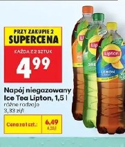 Napój niegazowany Ice Tea Lipton