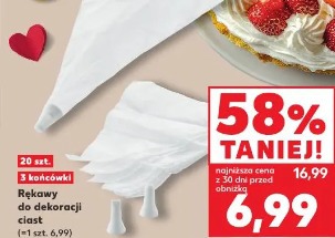 Rękawy do dekoracji ciast