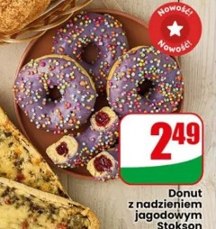 Donut z nadzieniem jagodowym Stokson