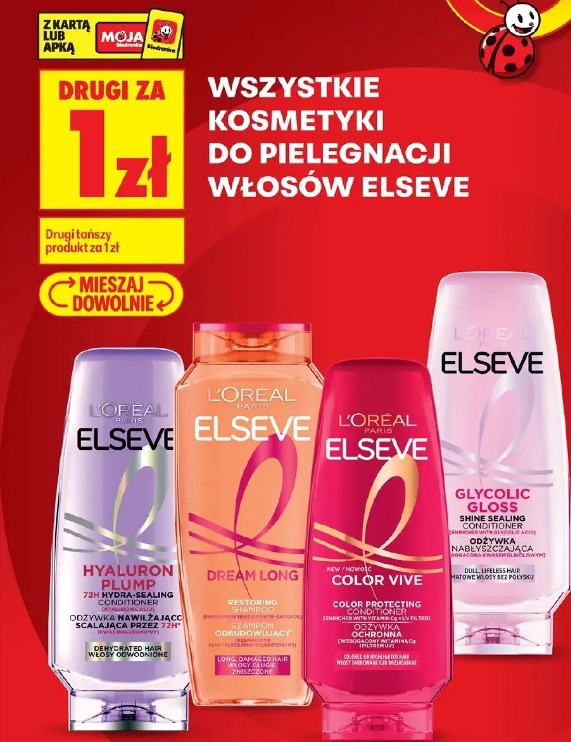 Wszystkie kosmetyki do pielęgnacji włosów Elseve