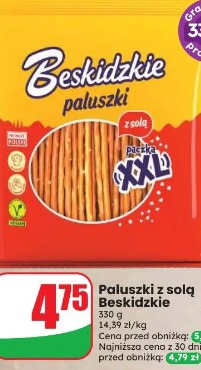 Paluszki z solą Beskidzkie