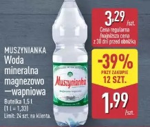 Muszynianka Woda mineralna magnezowo wapniowa