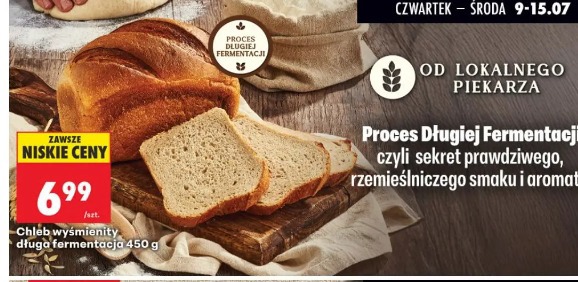 Chleb wyśmienity długa fermentacja