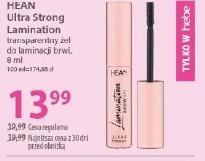 Hean Ultra Strong Lamination transparentny żel do laminacji brwi