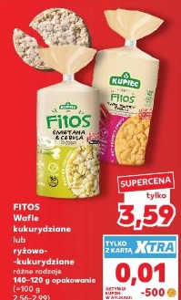 Fitos Wafle kukurydziane lub ryżowo-kukurydziane