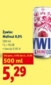 Żywiec Malinaż 0,0%