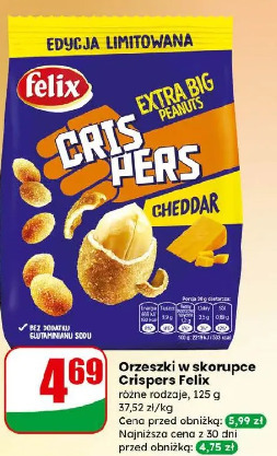 Orzeszki w skorupce Crispers Felix