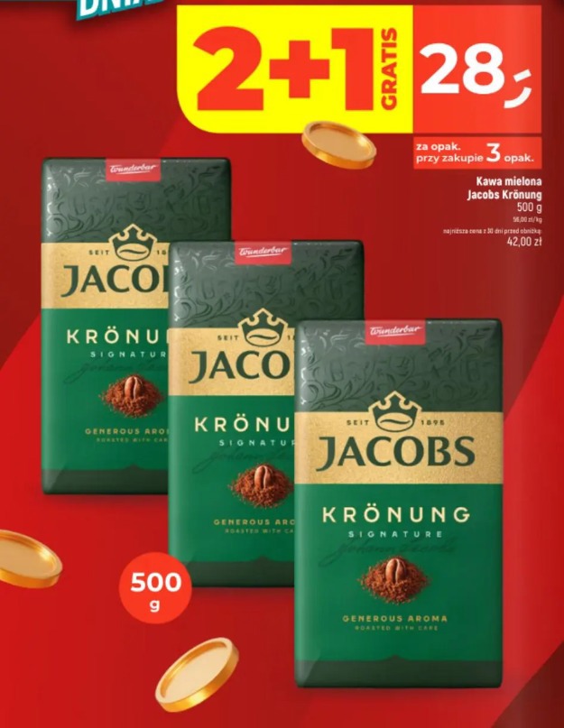 Kawa mielona Jacobs Krönung
