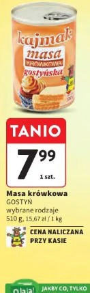 Masa krówkowa Gostyń