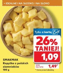 Smakmak Kopytka z polskich ziemniaków