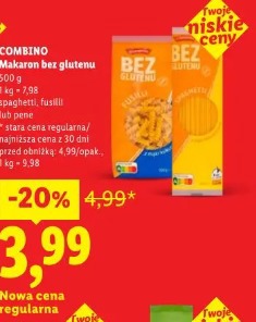 Combino Makaron bez glutenu
