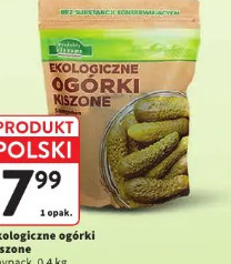 Ekologiczne ogórki kiszone